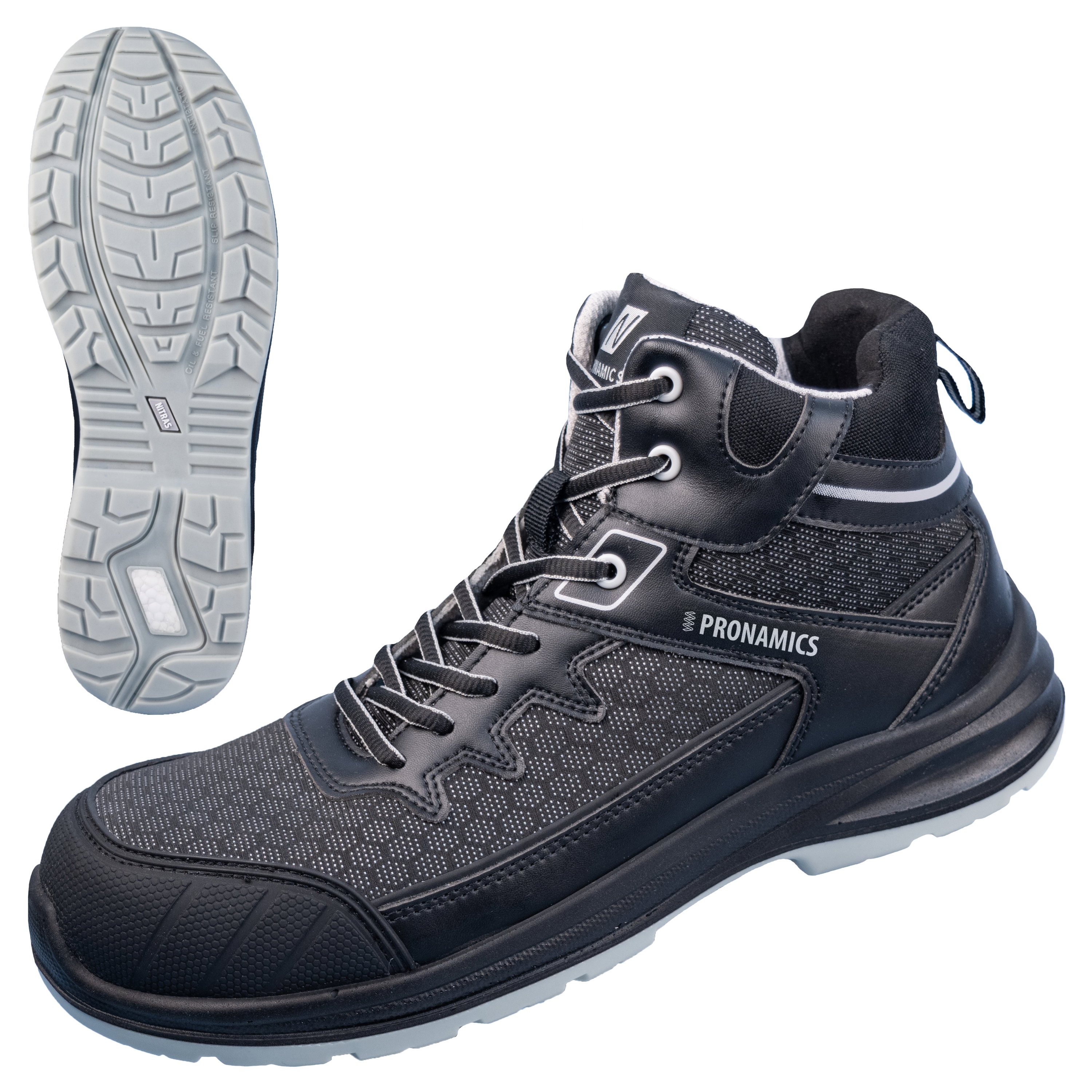 7431 - NITRAS DYNAMIC STEP MID, Sicherheitsstiefel, EN ISO 20345, EN IEC 61340-4-3, DGUV Regel 112-191