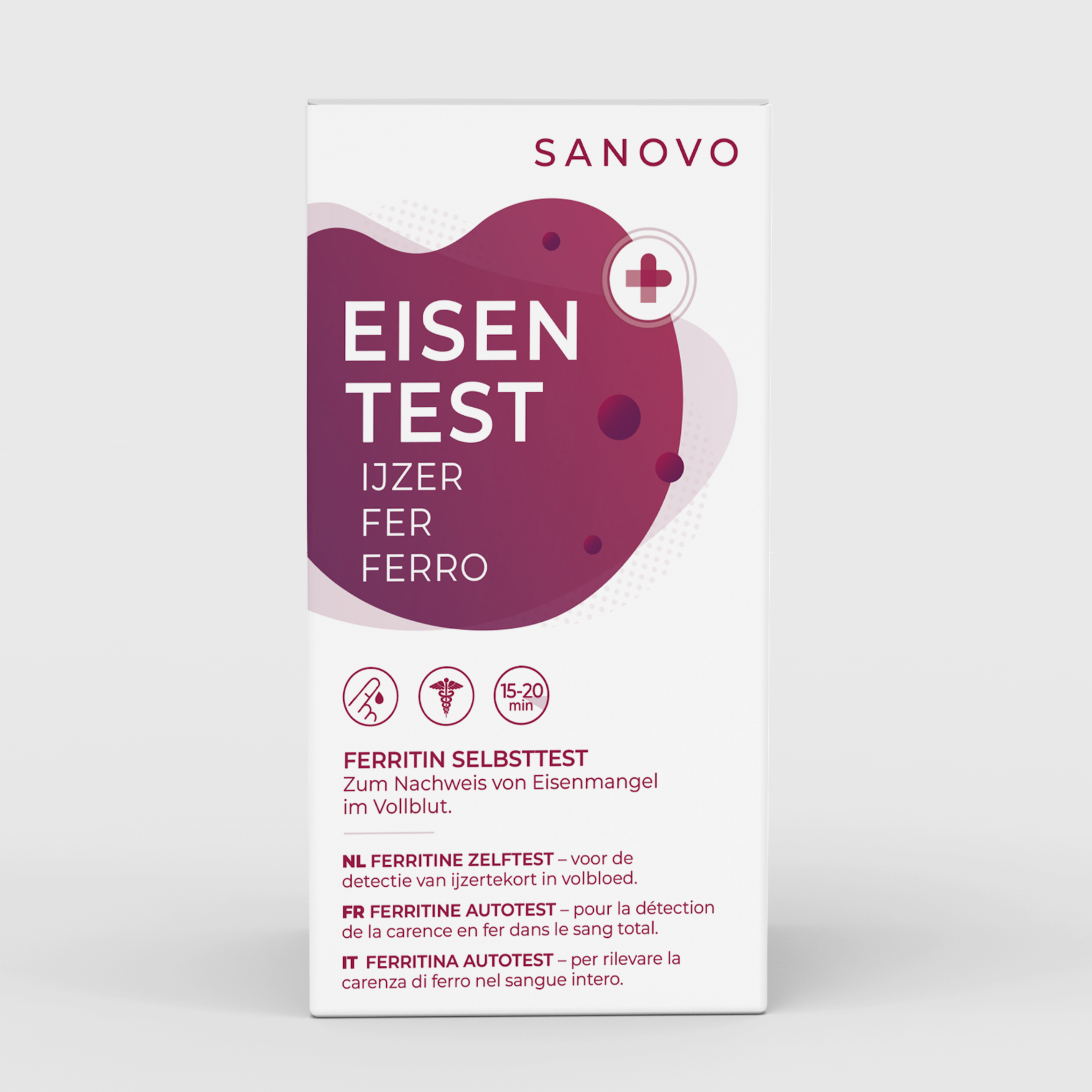 SANOVO Eisen (Ferritin) Test