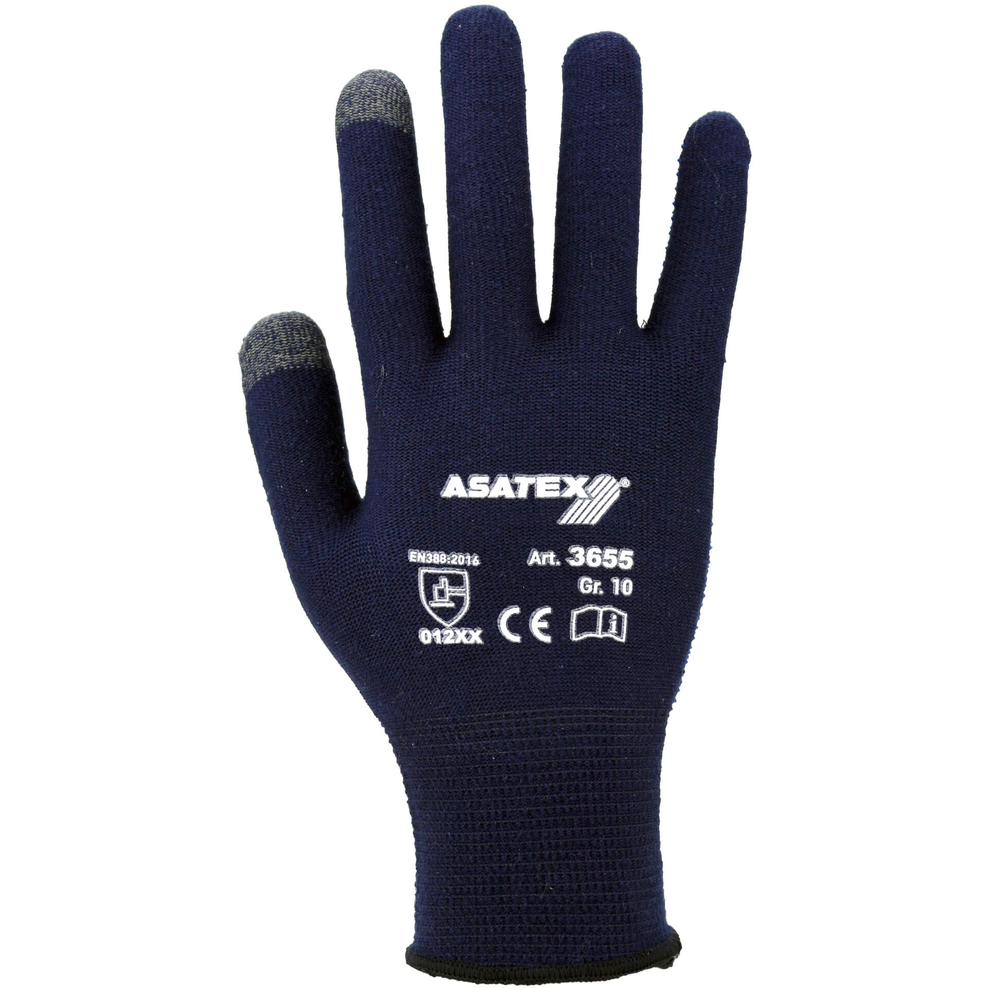 3655 - Feinstrick-Handschuh 3655 genoppt