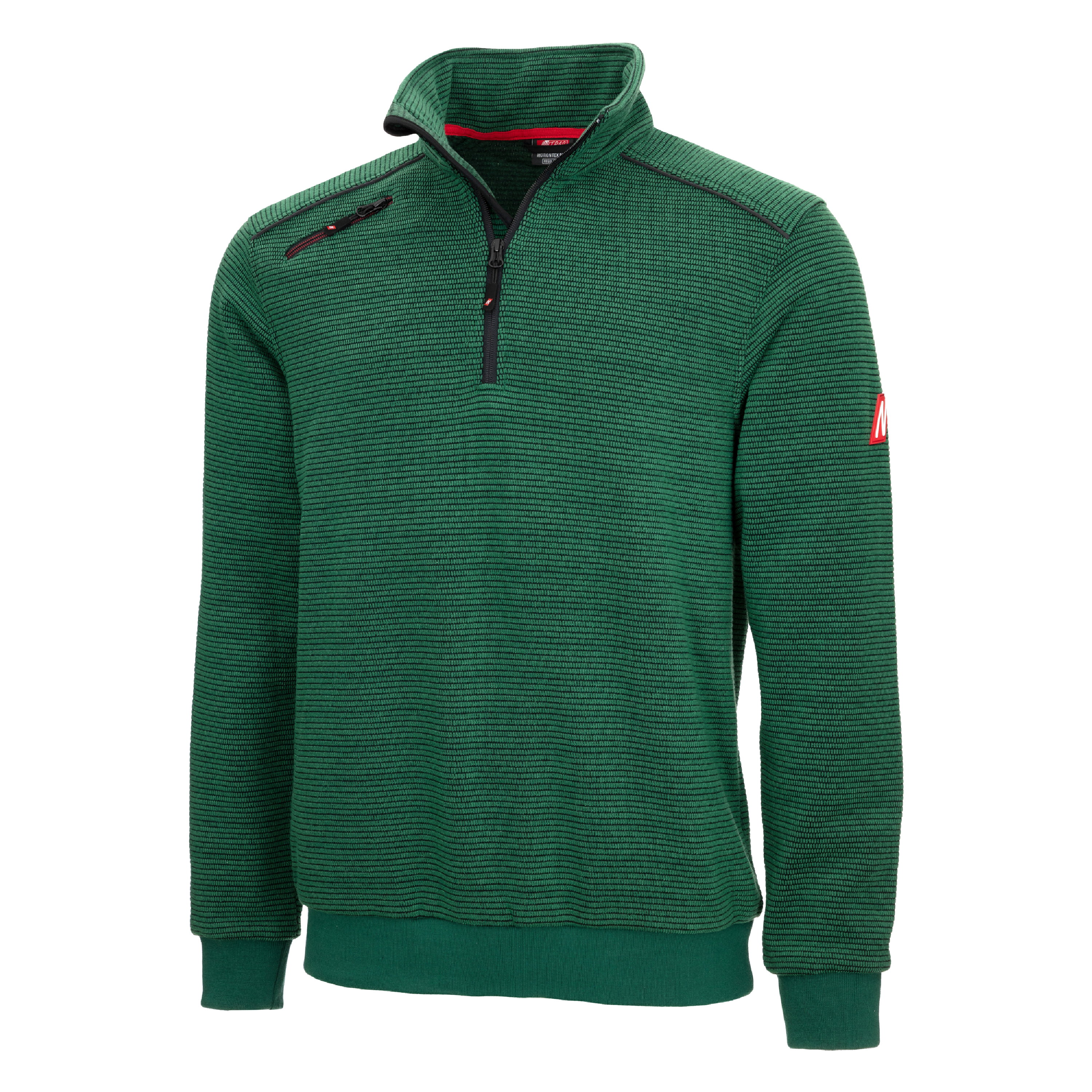7034 - NITRAS MOTION TEX PLUS, Pullover, grün, OEKO-TEX