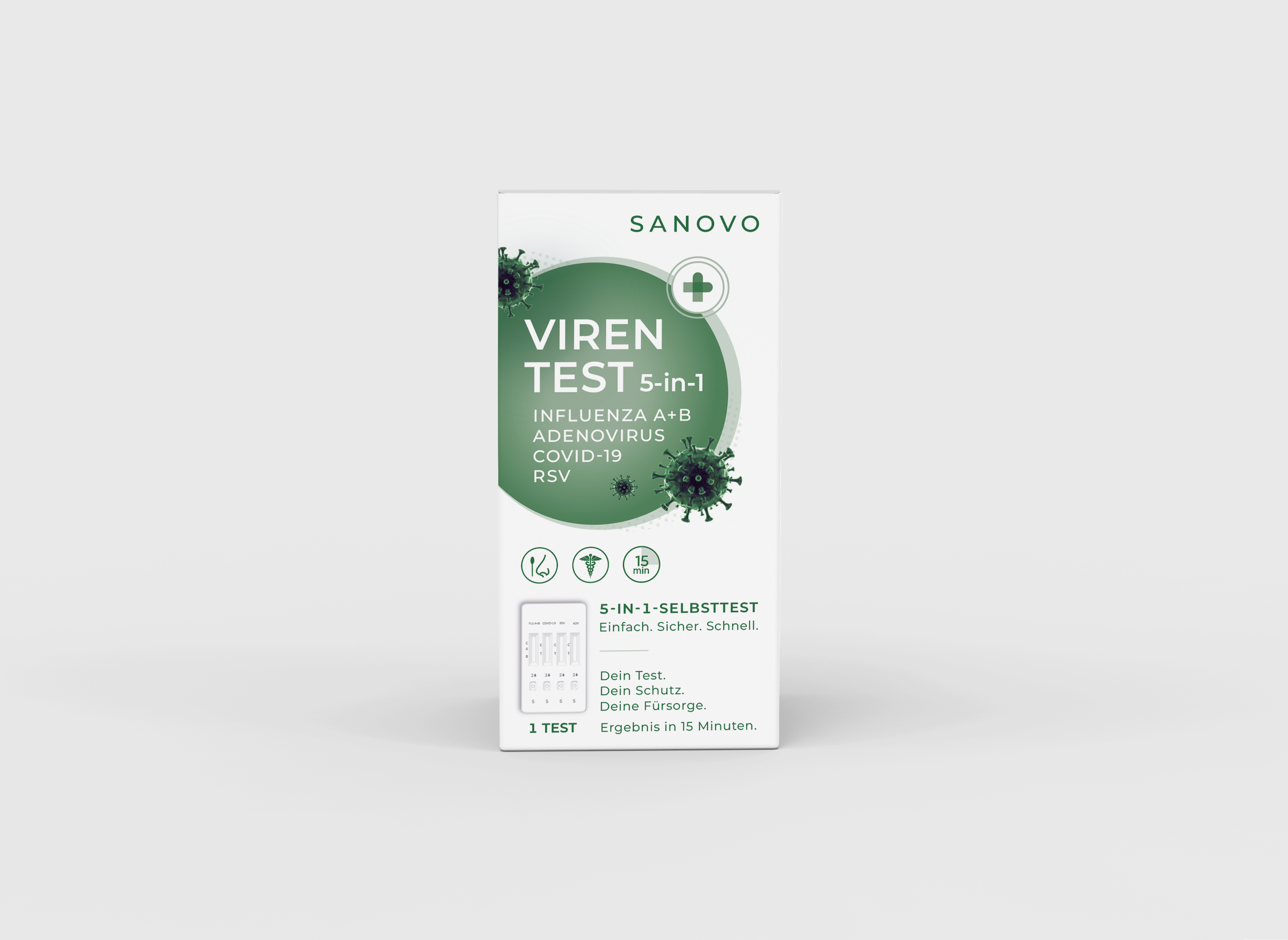 SANOVO 5-in-1 Viren Test