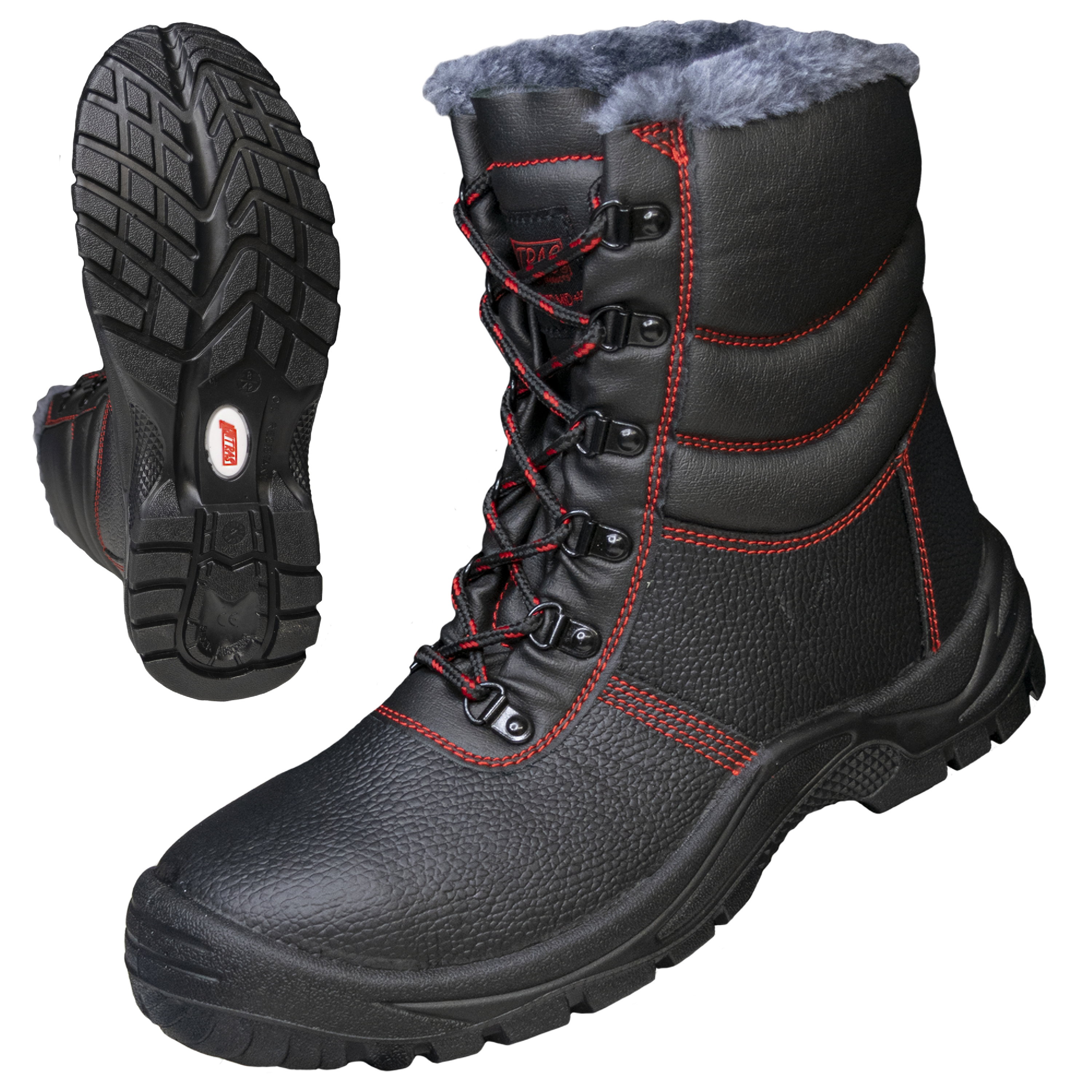 7208 - NITRAS BASIC STEP MID+ W, S3 CI Sicherheitswinterstiefel, halbhoch, schwarz EN ISO 20345