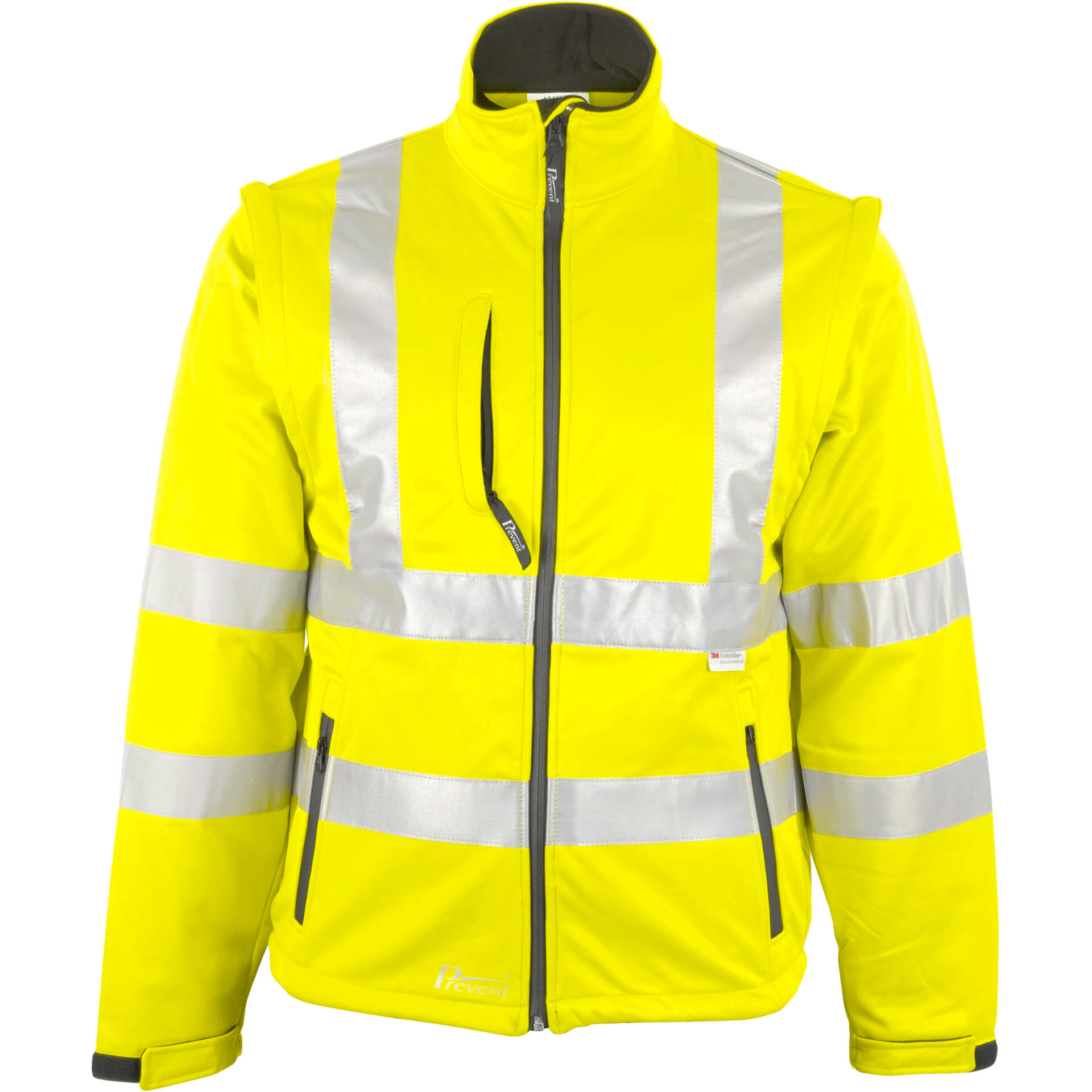 8060G - PREVENT® Warnschutz-Softshelljacke 8060G