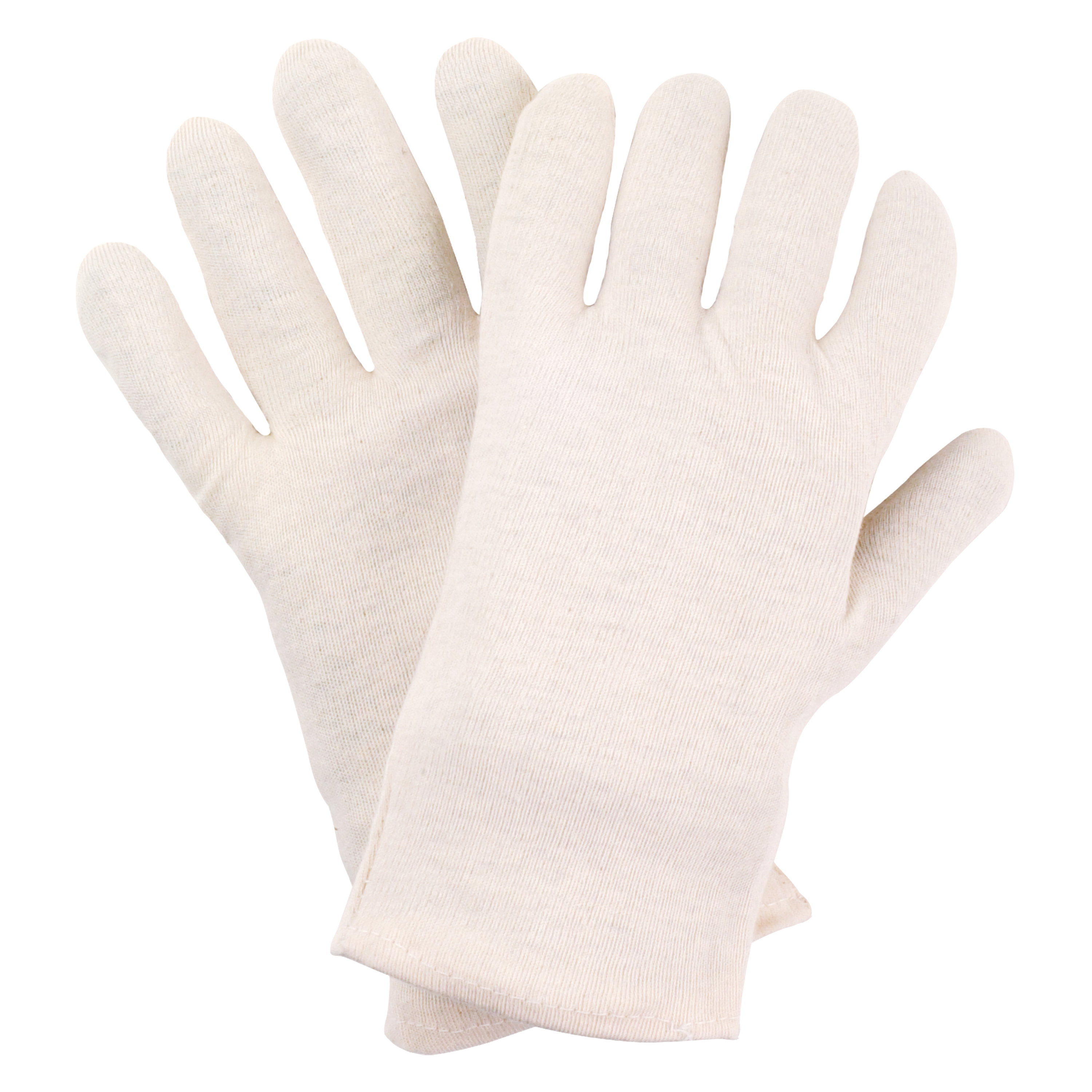 5210 - NITRAS Baumwoll-Trikot-Handschuhe, naturfarben