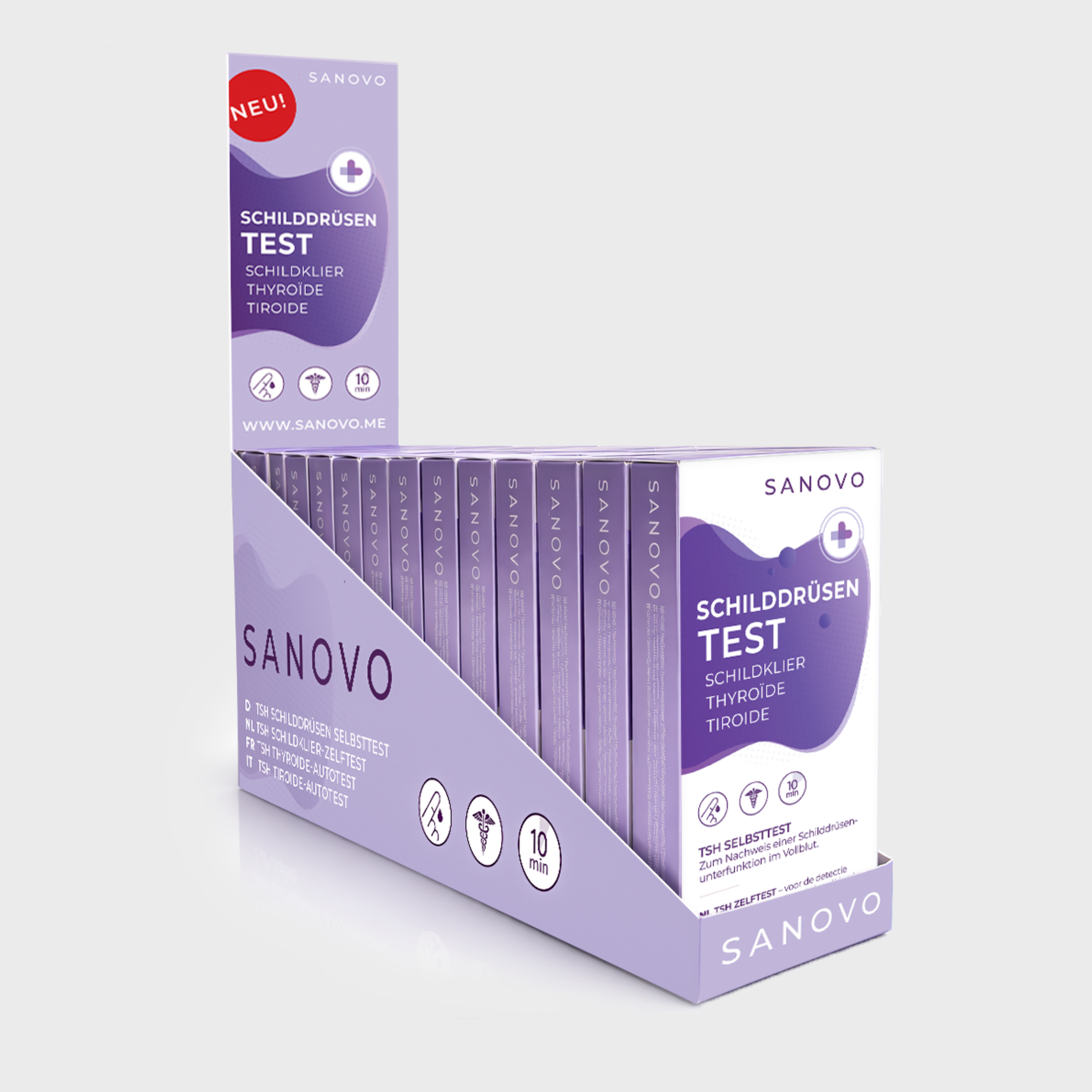 SANOVO Schilddrüsen Test
