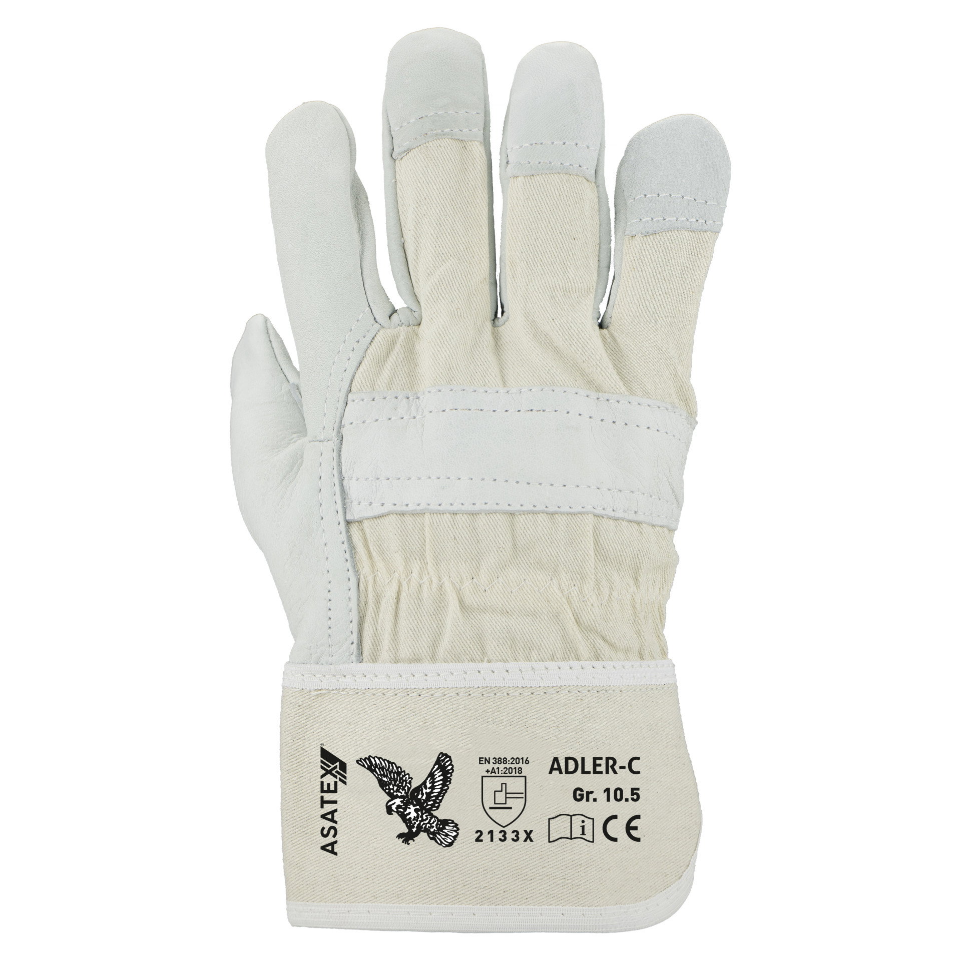 ADLER-C - Rindnarbenleder-Handschuh ADLER-C