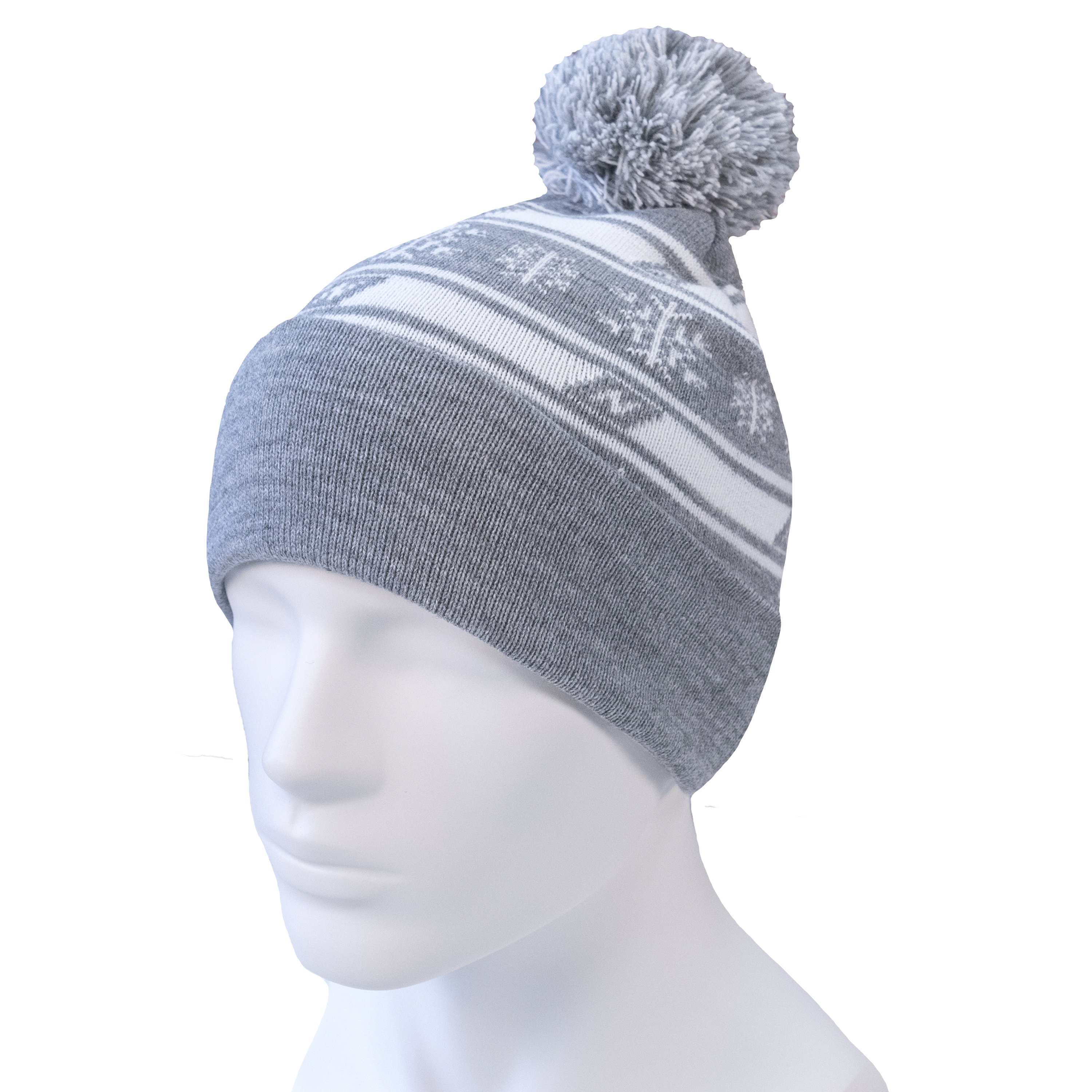 734 - NITRAS Strickmütze, hellgrau