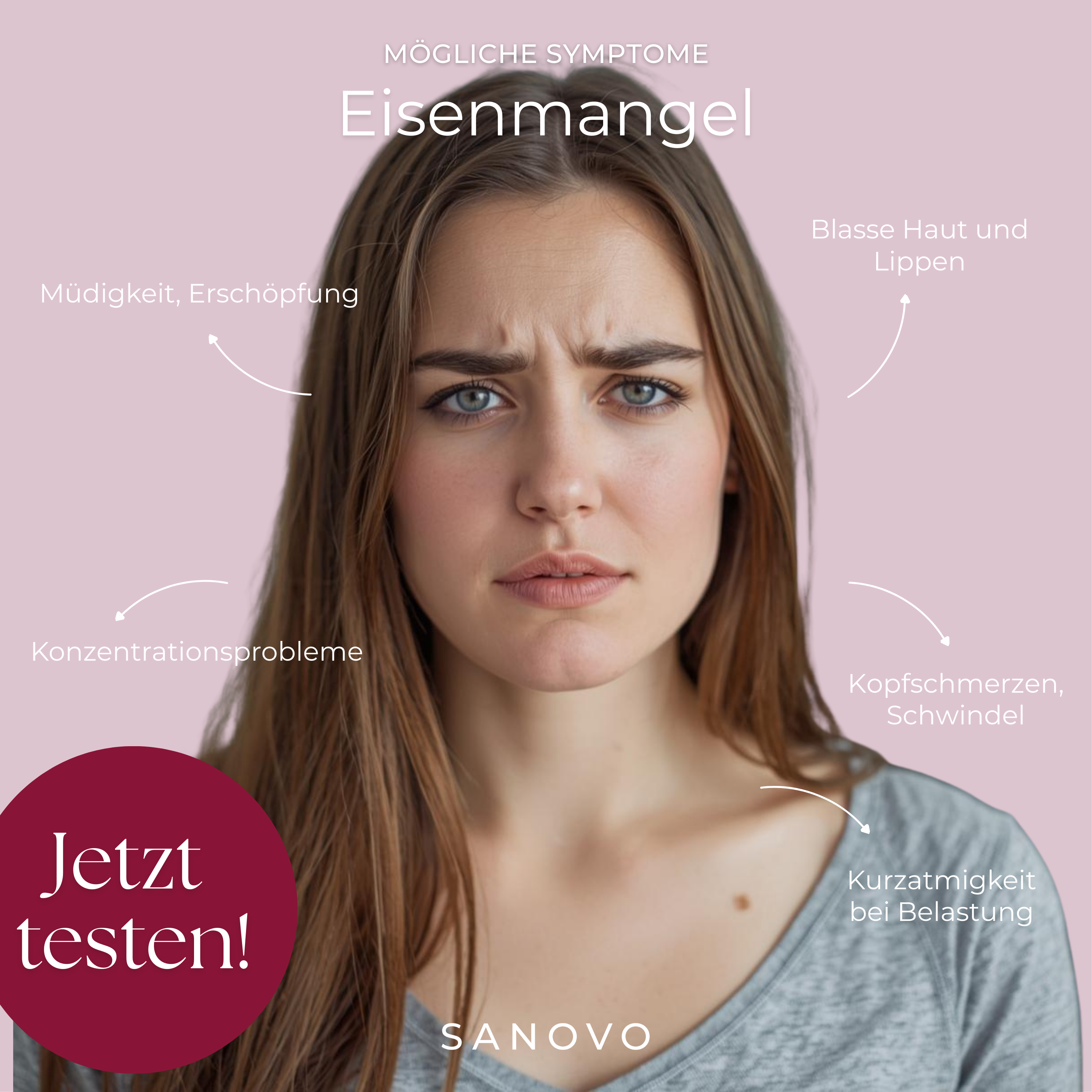 SANOVO Eisen (Ferritin) Test