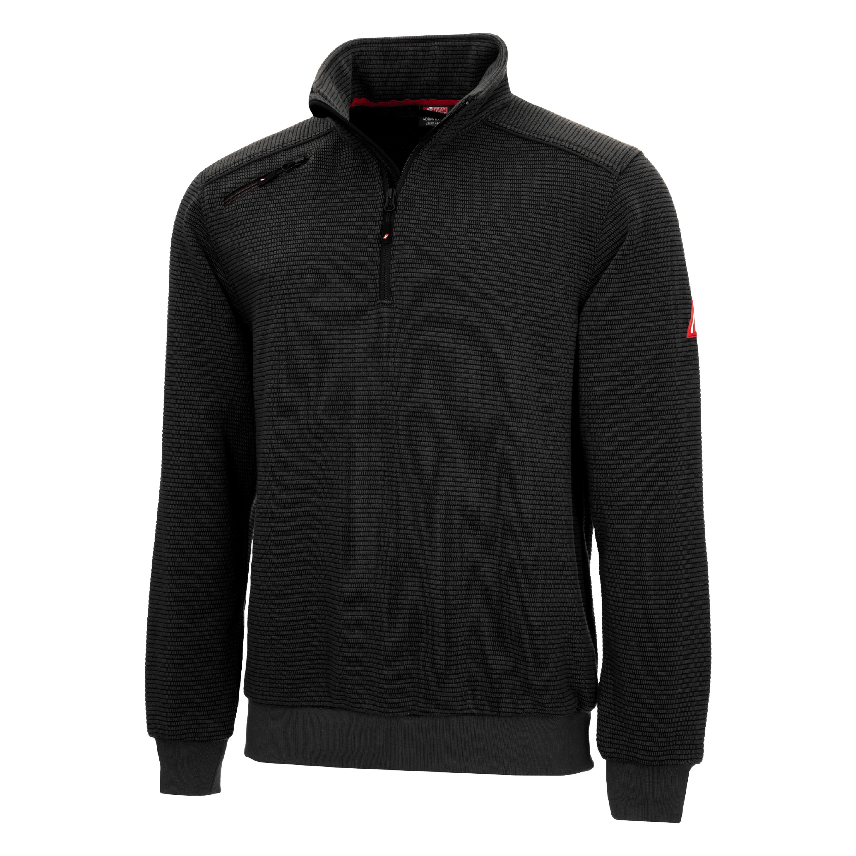 7035 - NITRAS MOTION TEX PLUS, Pullover, schwarz, OEKO-TEX