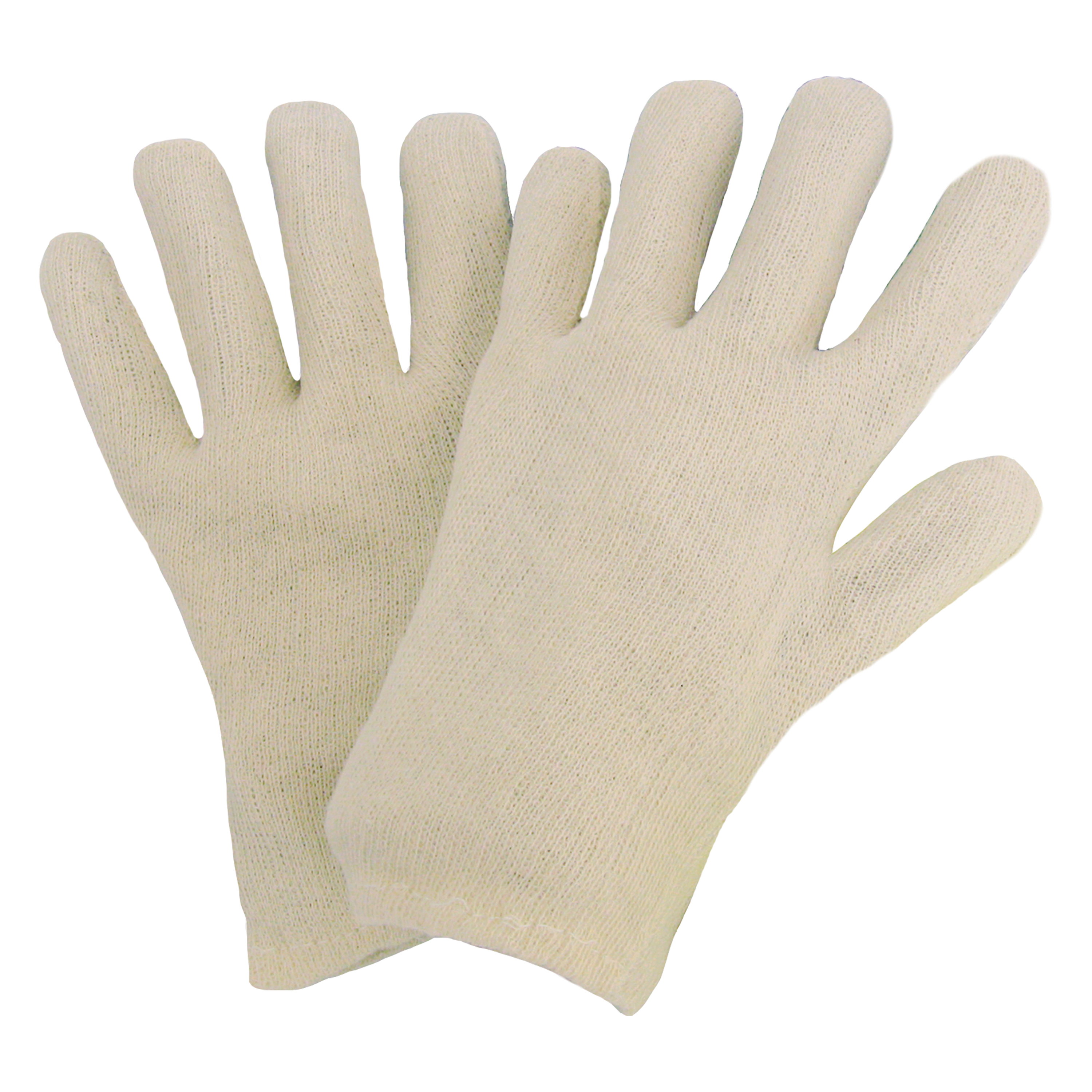 5202 - NITRAS Baumwoll-Trikot-Handschuhe, naturfarben