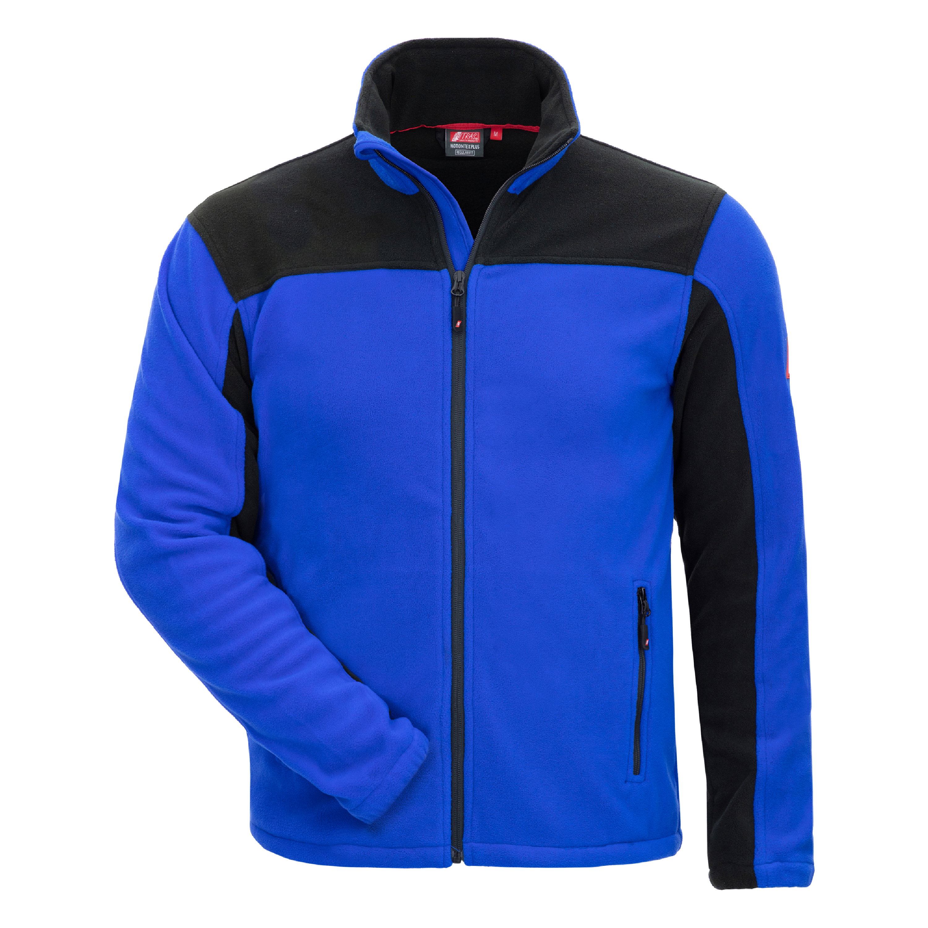 7041 - NITRAS MOTION TEX PLUS, Fleece-Jacke, königsblau / schwarz, OEKO-TEX