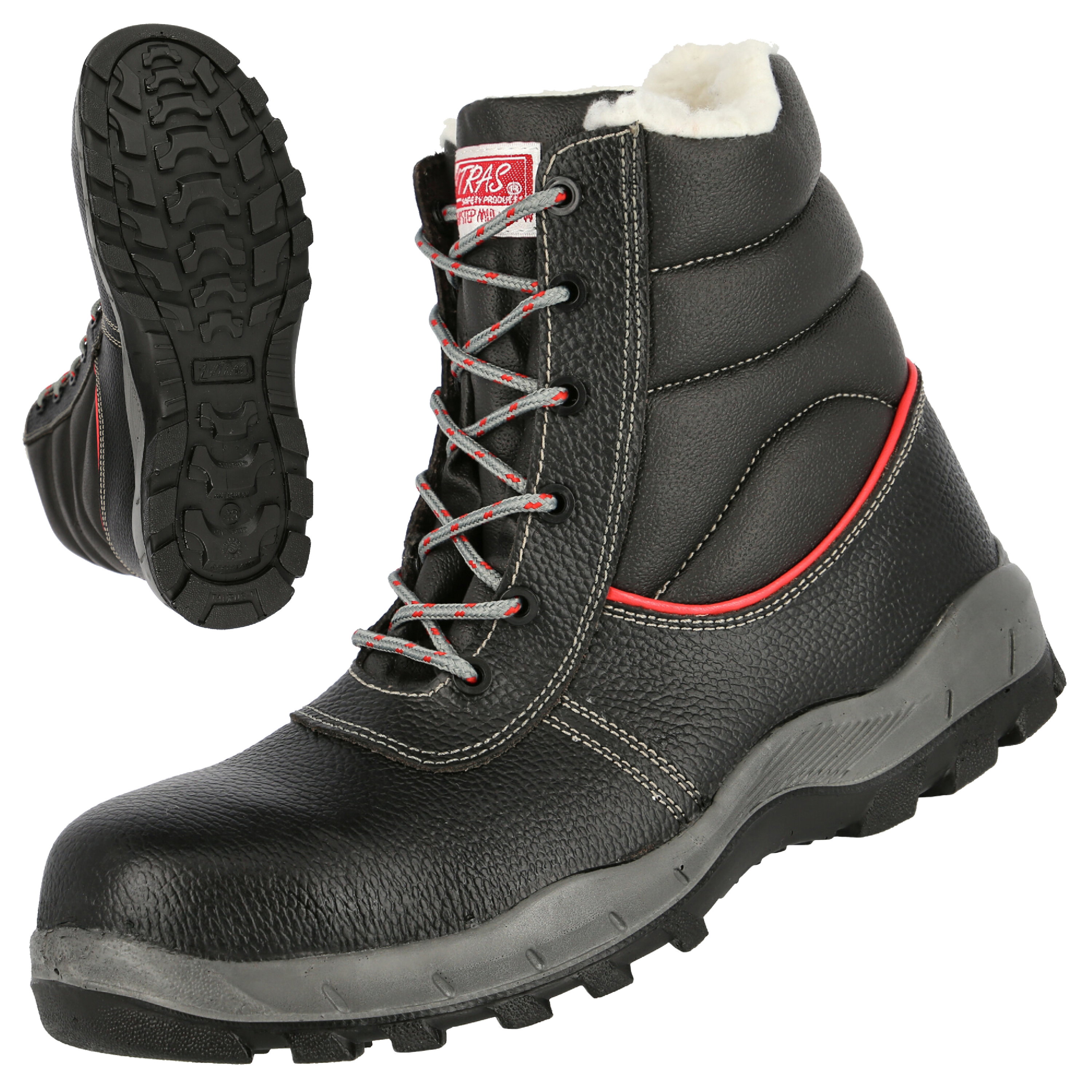 7201WMF - NITRAS STEP MID+ MF W, S3 CI Sicherheitswinterstiefel, halbhoch, schwarz, EN ISO 20345, DGUV Regel 112-191