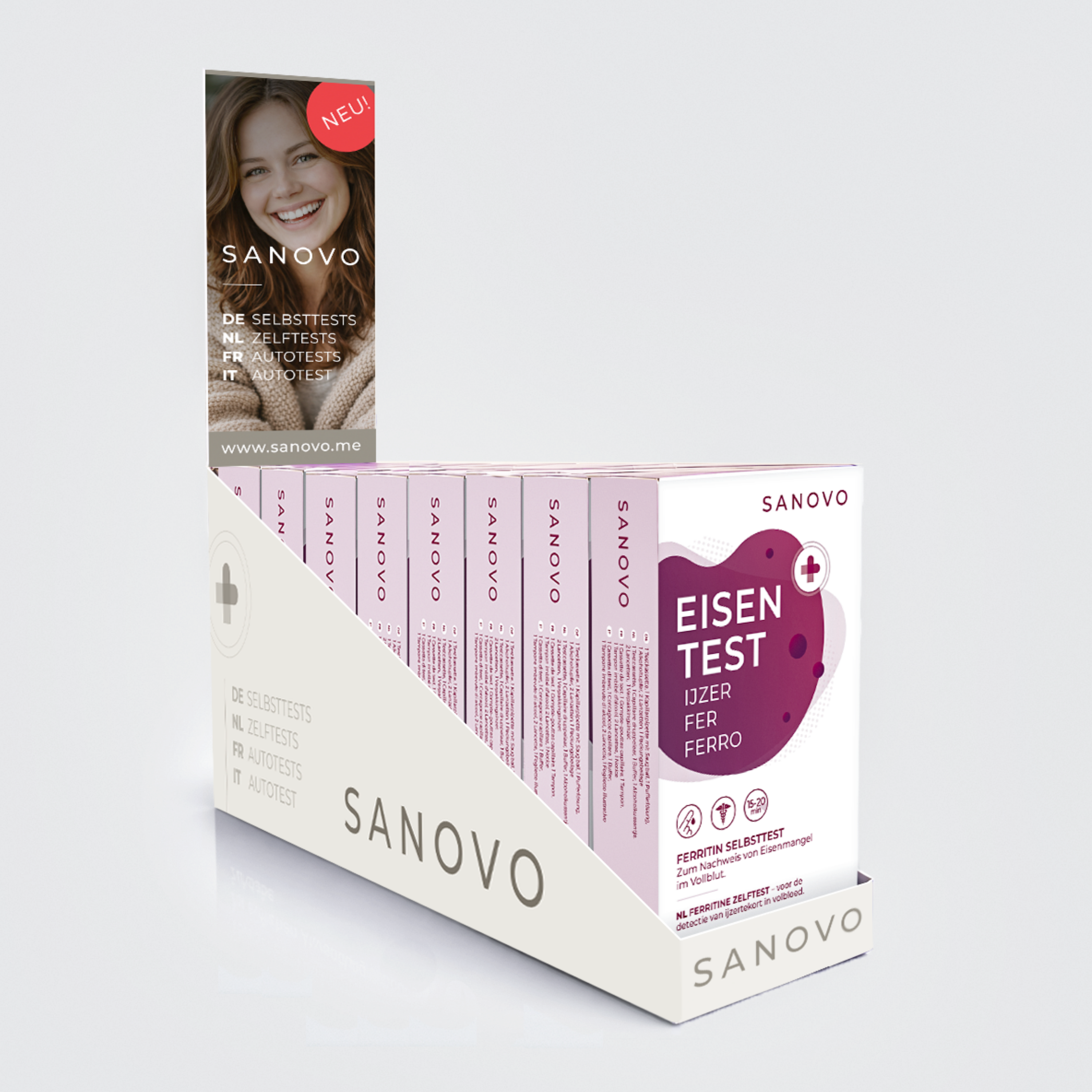 SANOVO Eisen (Ferritin) Test