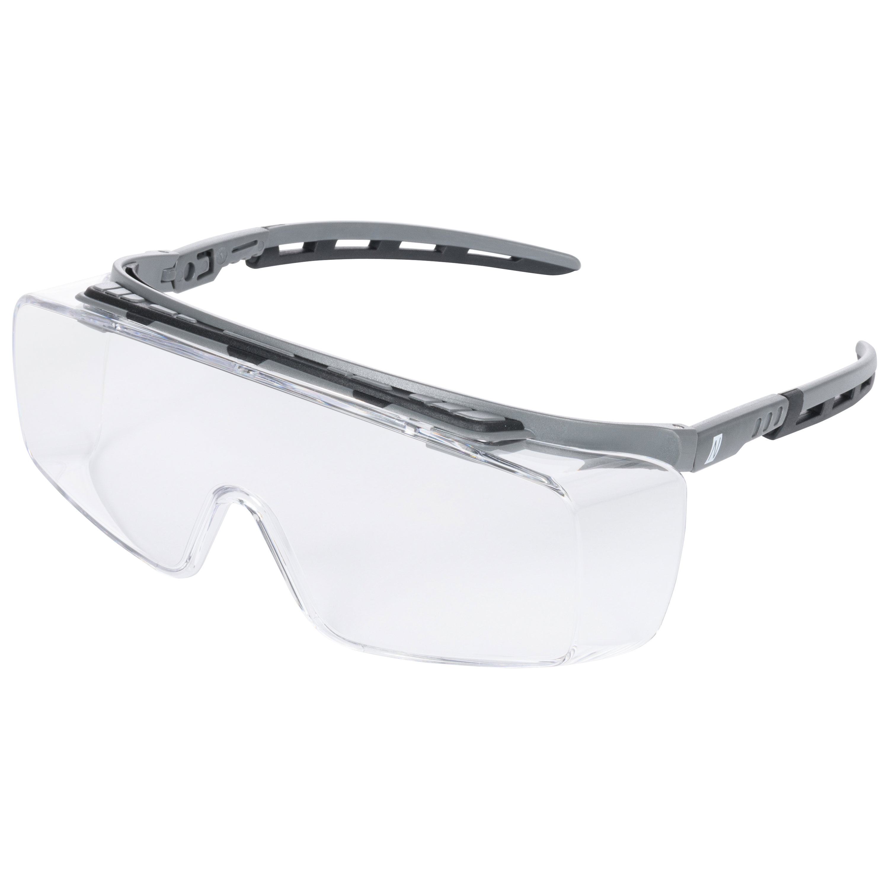 9024 - NITRAS VISION PROTECT PREMIUM, Bügelbrille, transparent / grau, ISO 16321-1