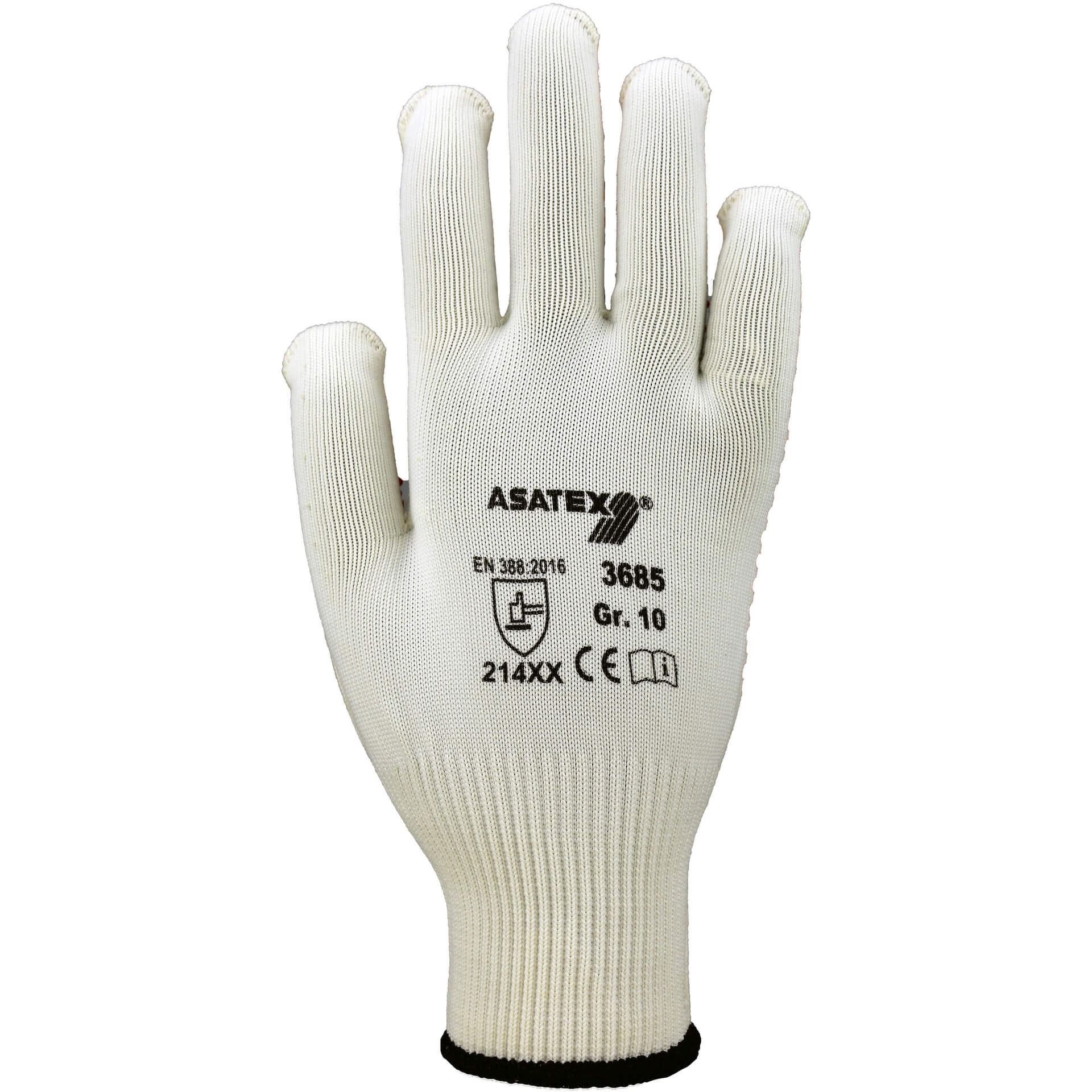 3685 - Feinstrick-Handschuh 3685 genoppt