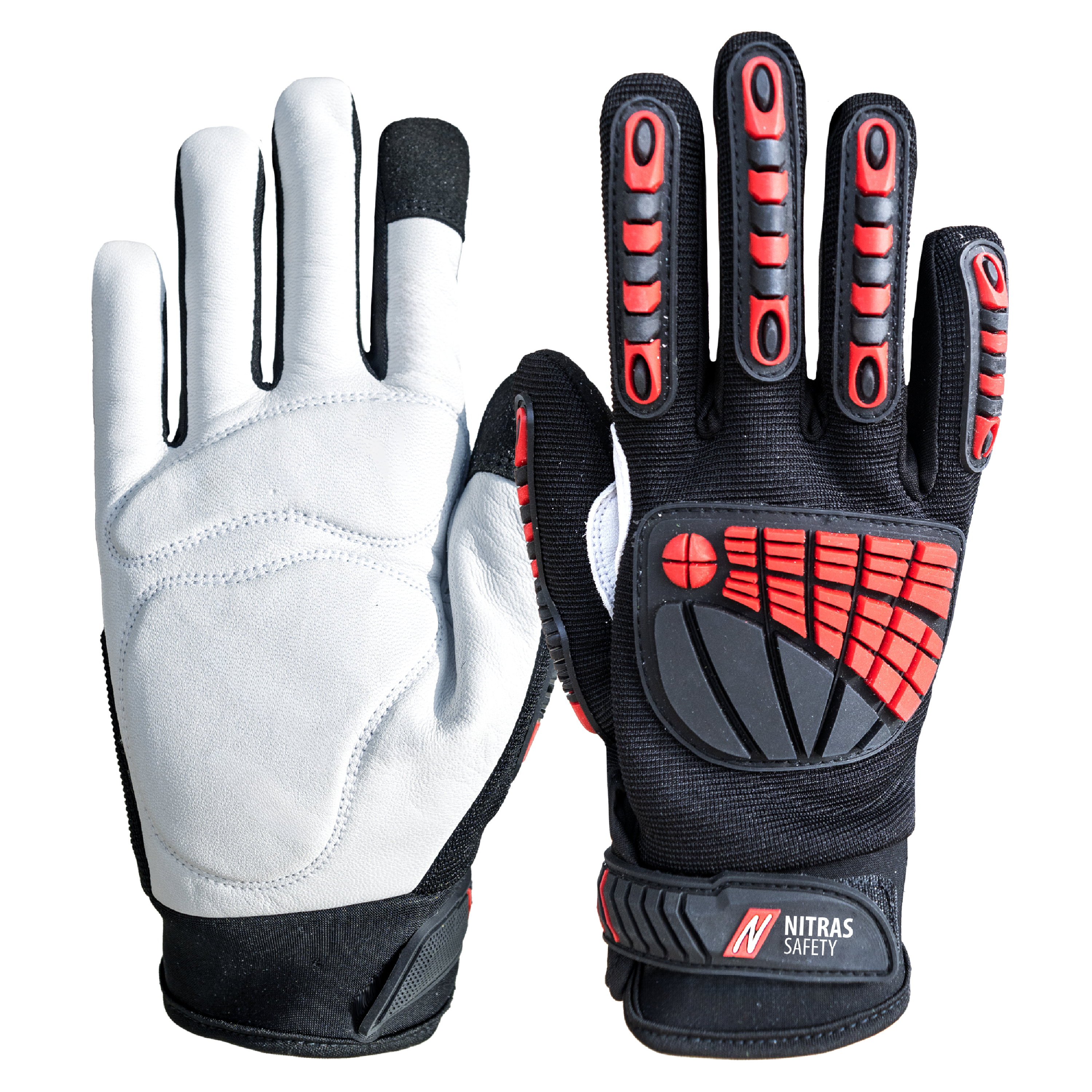 8920 - NITRAS DEXTER ULTIMATE, Mechanikerhandschuhe, schwarz / grau, EN ISO 21420, EN 388, EN 407