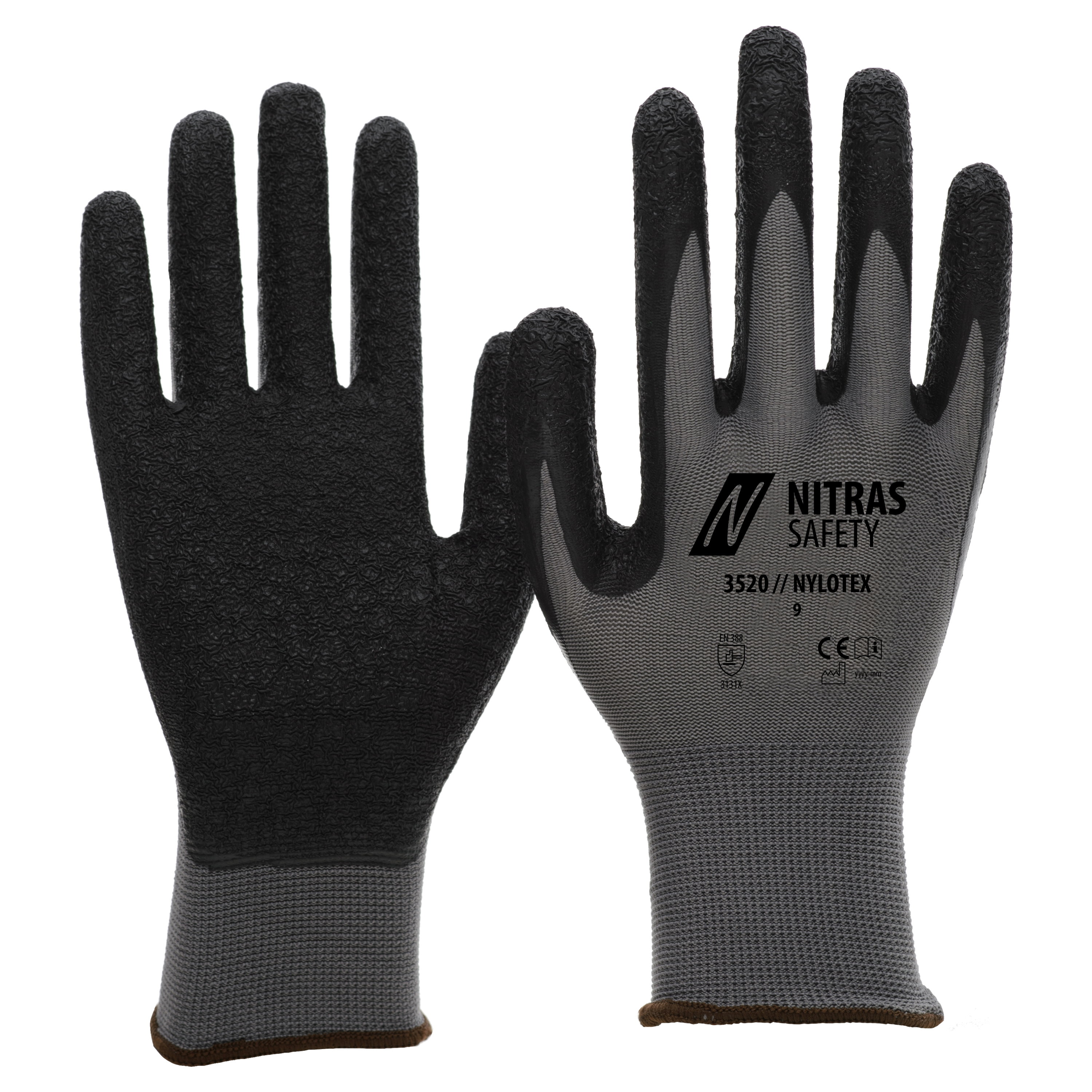 3520 - Feinstrick-Handschuh 3520 beschichtet